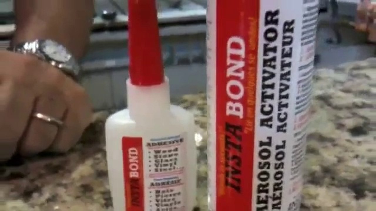 How to Seam Granite countertop Easy - Kitchen Granite Countertop - Fix Granite Countertop easy with Instantbond™