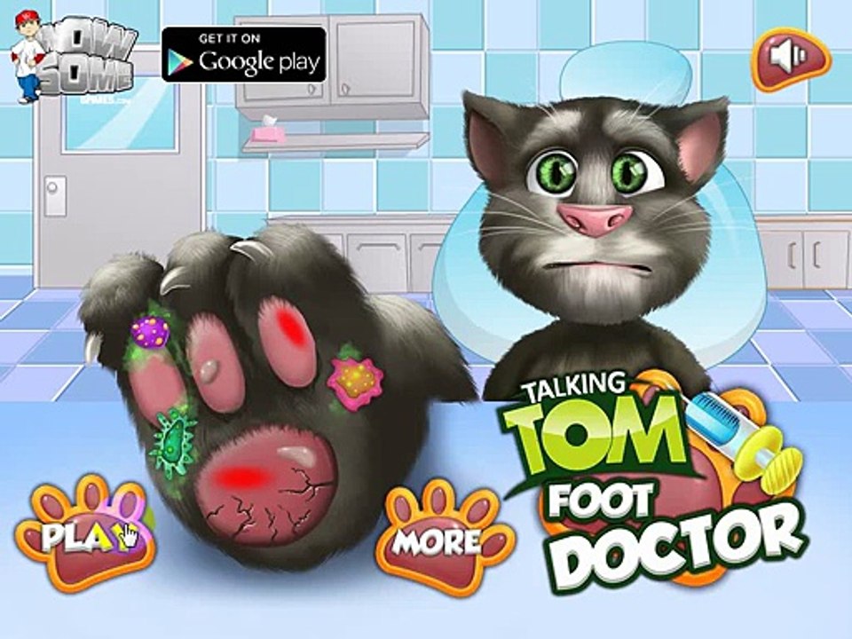 Talking Tom Foot Doctor