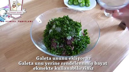 Fırında Köfte Patates Tarifi