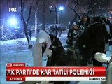 Ak Parti'de Hüseyin Çelik ile Nabi Avcı arasında Kar tatili polemiği