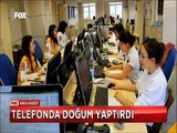 Doktor hastaneye yetiştirilemeyen kadının doğumunu telefonla yaptırdı