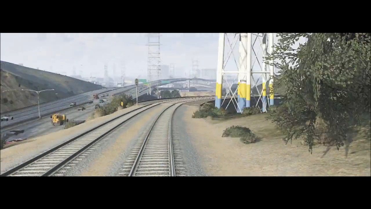 Train Time Lapse in GTA V !