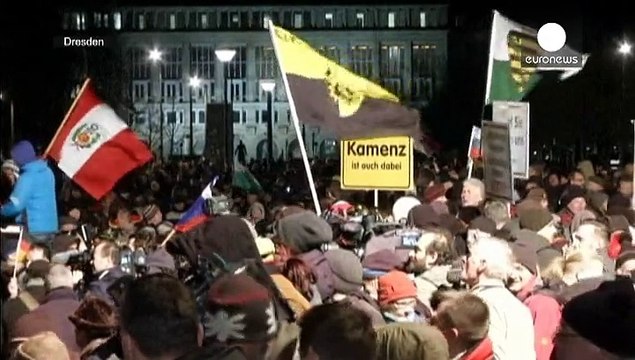 Face à Pegida, manifestation monstre contre l'intolérance en Allemagne