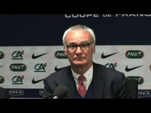 FOOT - COUPE - ASM : Ranieri : «Guingamp était seul à lutter»
