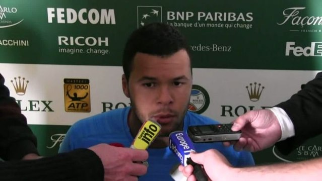 TENNIS - ATP - Monte-Carlo - Tsonga : «Pas d'honneur dans la défaite»