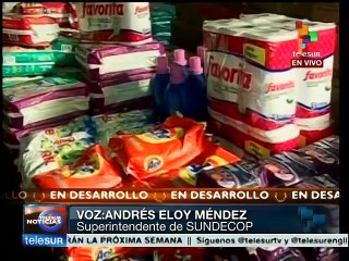 Venezuela: decomisadas toneladas de productos de la cesta básica