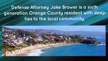 Attorney Brower has a strong desire to help his home community, from minor to serious charges.