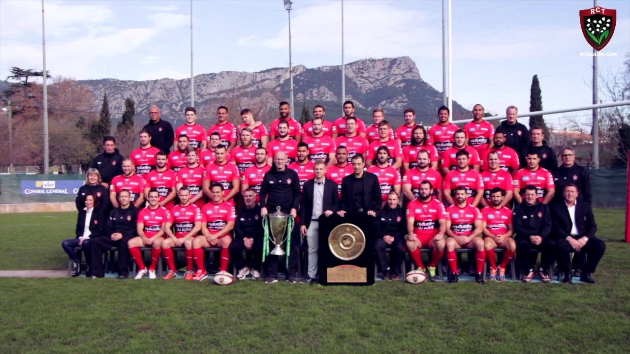 Le making-of de la photo officielle du RCT - Vidéo Dailymotion