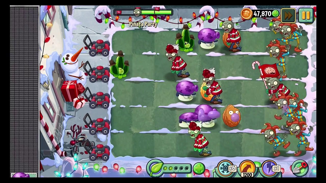 Plants Vs Zombies 2  SNEAK PEEK Of Extrem Feastivus Chritmas Nightmare Pinata Party 3!