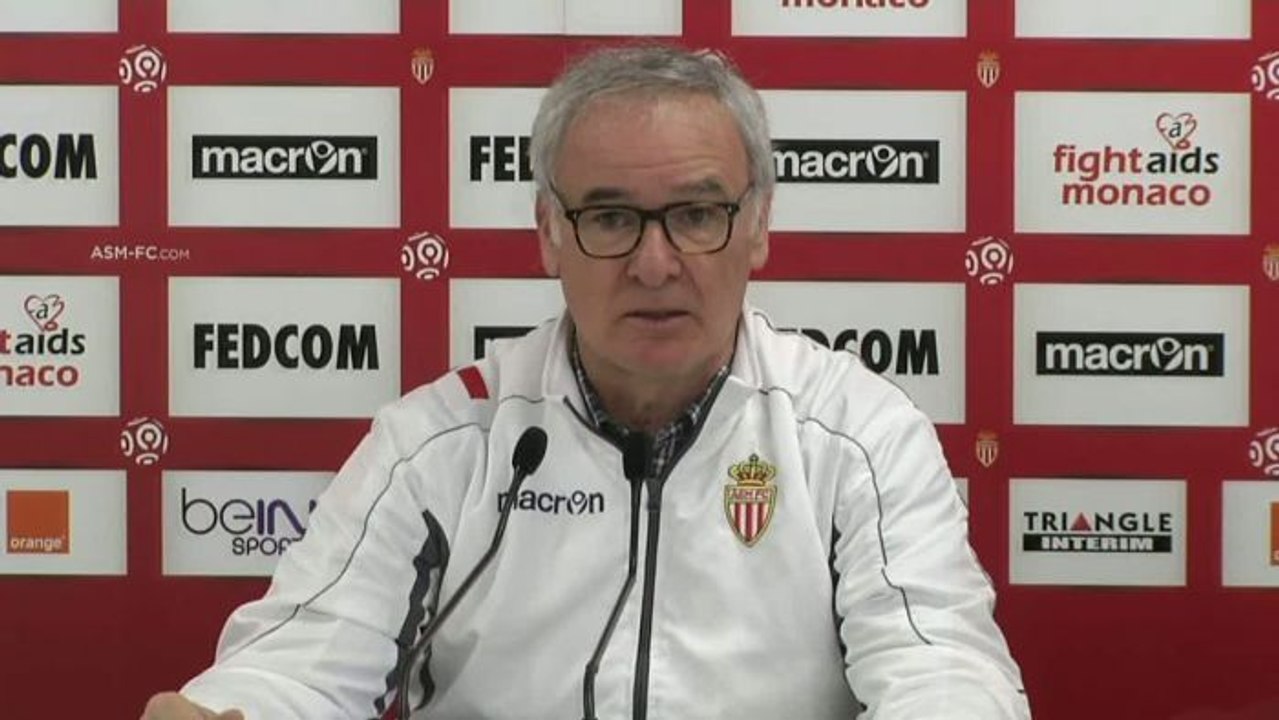 FOOT - L1 - ASM - Ranieri : «Attention !»