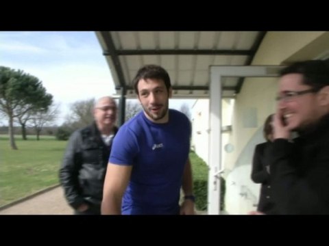 RUGBY - XV DE FRANCE : Lamerat, un homme heureux