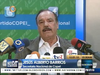 Copei presentará una hoja de ruta para la crisis