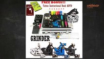 Cheap Tattoo Kit | GRINDER by Pirate Face Tattoo | Tattoo Gun for Everyone