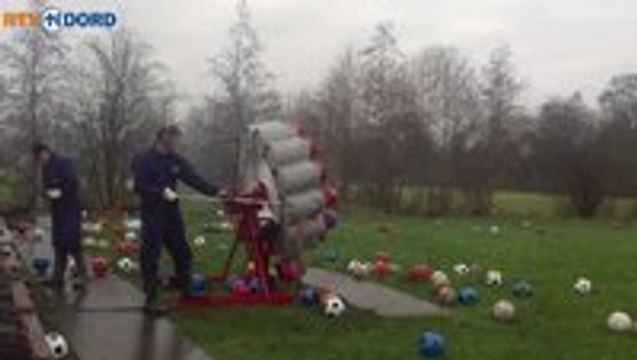 This is how they celebrate New Years eve in Holland