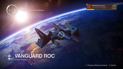 Destiny PS4 [The Dark Below DLC, Hawkmoon] Coop Part 652 (The Will of Crota, Earth) Vanguard Roc, Strike Playlist