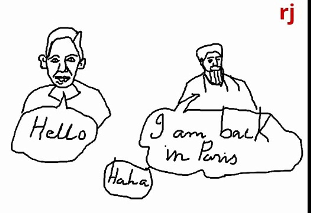 OBAMA AND OSAMA CARTOON FIGHT,HHA