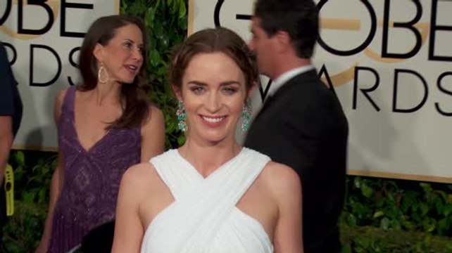 British Babes Emily Blunt, Rosamund Pike And Amal Clooney Lead The Style Pack At The Golden Globes