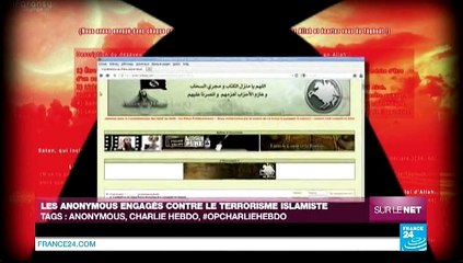Les Anonymous engagés contre le terrorisme islamiste