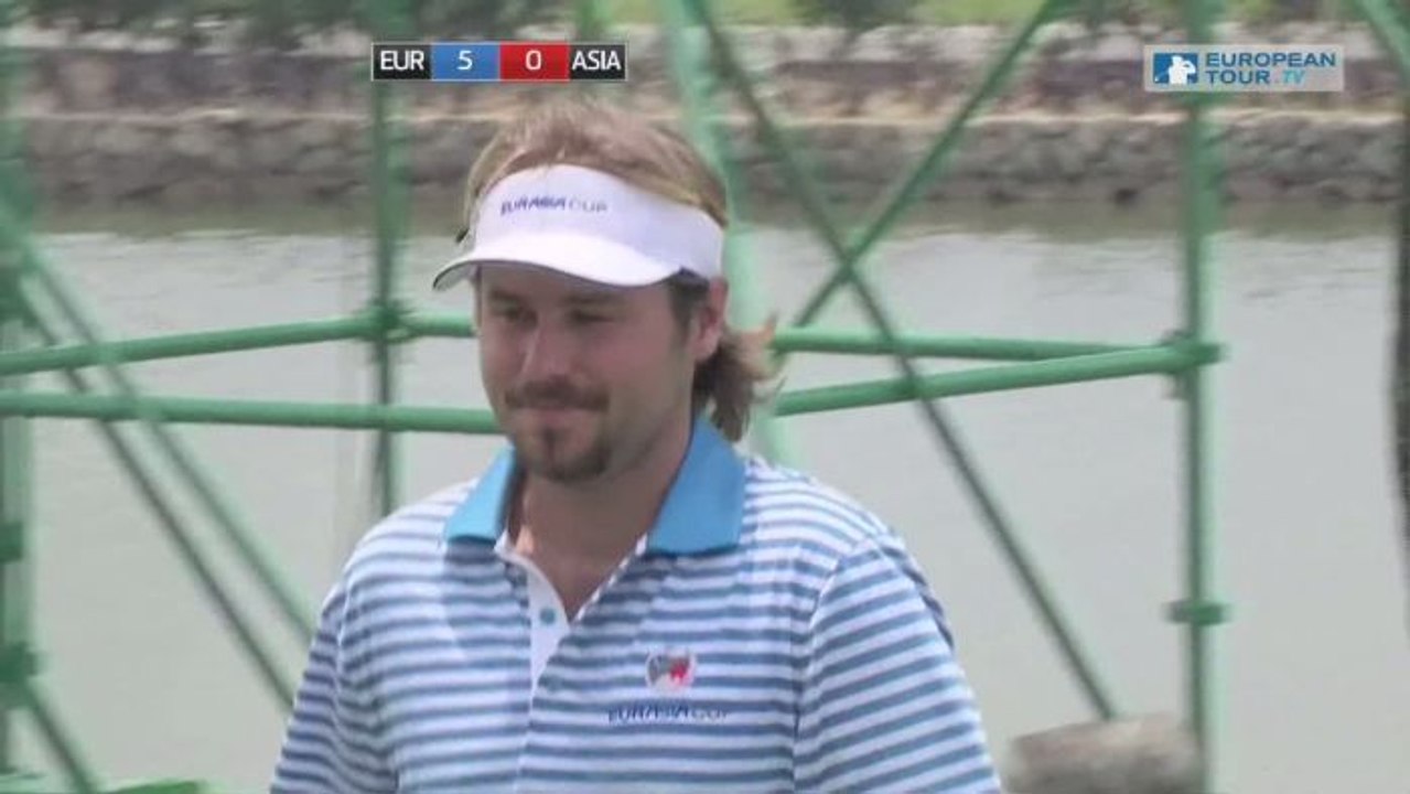 Golf - EPGA : Dubuisson à l'Eurasia Cup (J2)