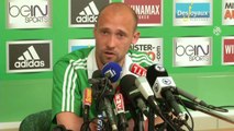 ASSE - Cohade : «dans un derby, il n'y a pas de favori»