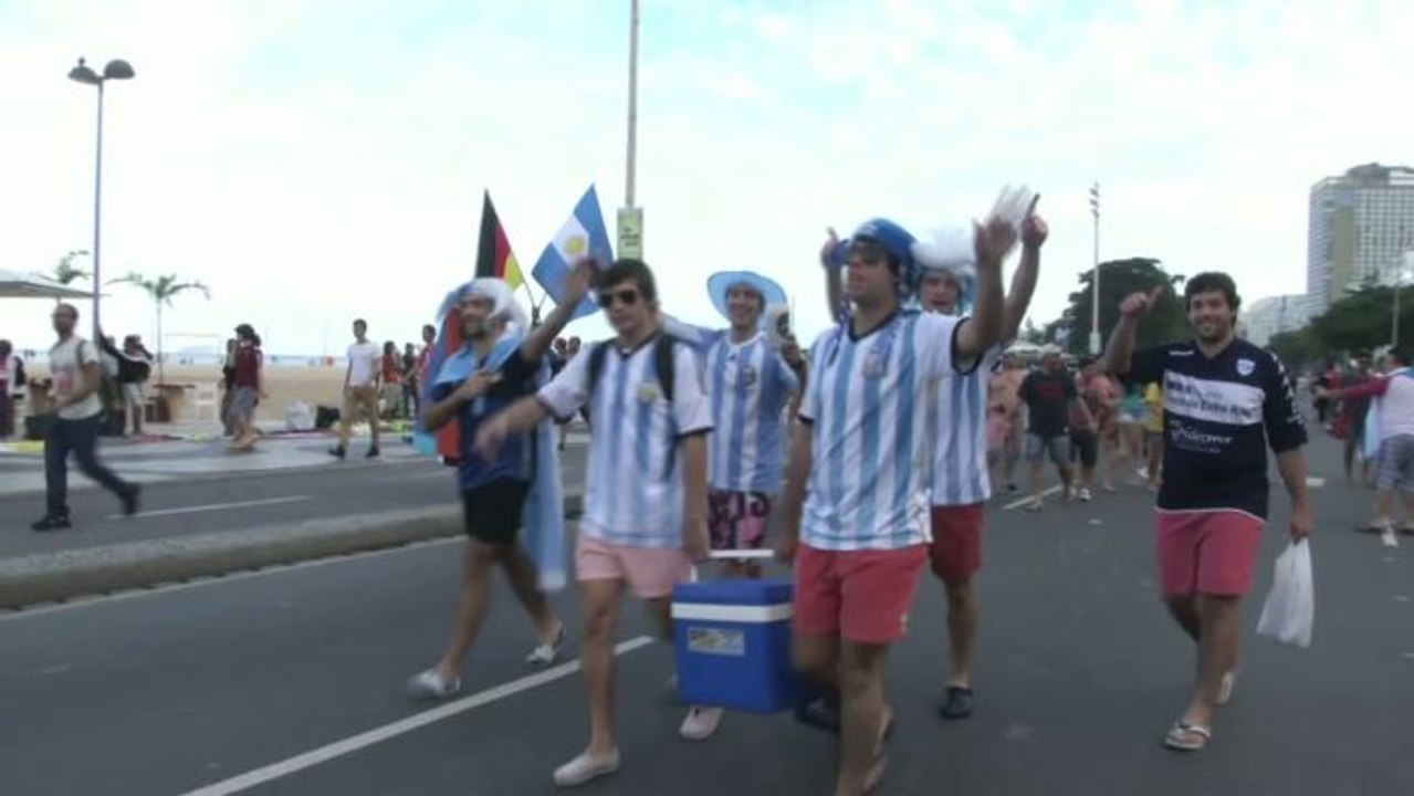 FOOT - CM - ARG : Rio, capitale de l'Argentine