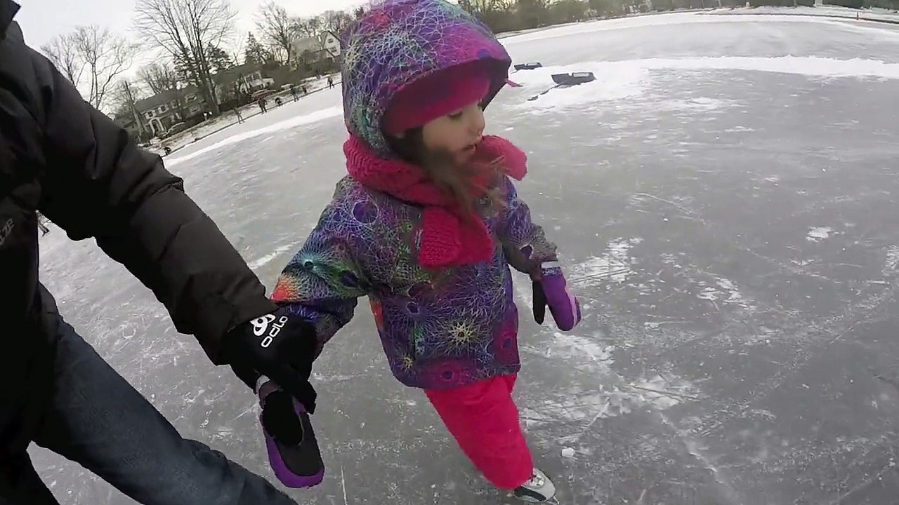 Lake Ice Skating