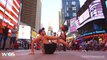 Impressionante démonstration de freestyle football à Times Square par Wass