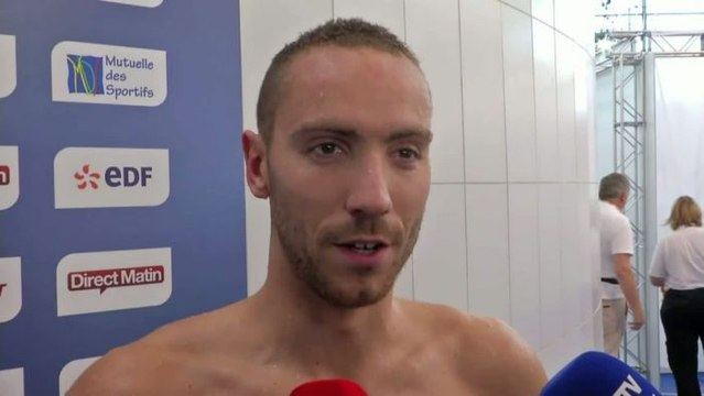 NATATION - ChF (H) - 100m pap. - Stravius : «Ça fait mal aux bras»