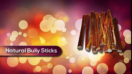 6" Beef Bully Sticks for Dogs and Puppies - Promotes Healthy Teeth and Gums