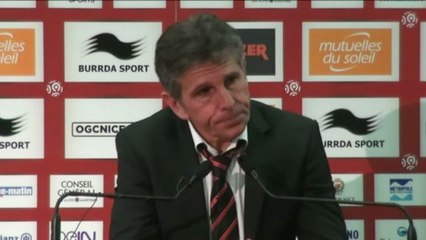 OGCN - Puel : «En colère»