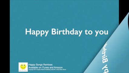 Happy Birthday (A Cappella Extended) Lyrics Video