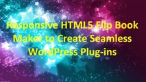 Create WordPress Plug-ins with responsive html5 flipbook maker