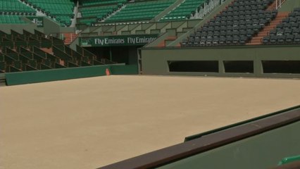 TENNIS - RG : Les courts font peau neuve