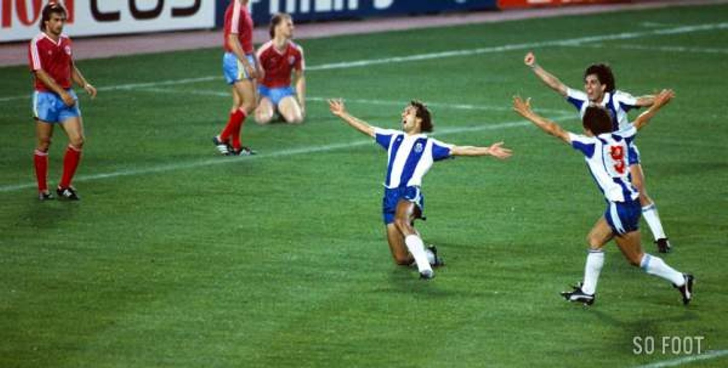 Talonnade de Rabah Madjer en final de la league des chempion 87