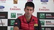 TENNIS - ATP - Rome - Djokovic : «Elever mon niveau de jeu»