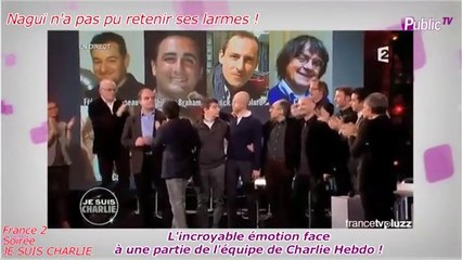 Public Zap : Les larmes de Nagui à la soirée Je suis Chalie sur France 2 !
