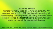 Cable Matters 3 Port 3x1 HDMI Switch with Built-in HDMI Cable Review