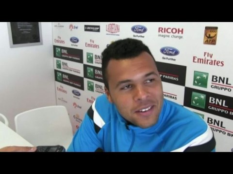 TENNIS - ATP - Rome - Tsonga : «Sur la lancée»