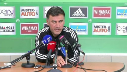 FOOT - L1 - ASSE : Galtier a «des questions à poser» à sa direction