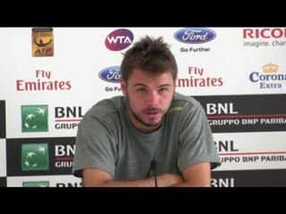 TENNIS - ATP - Rome - Wawrinka : «Une défaite qui ne me touche pas»