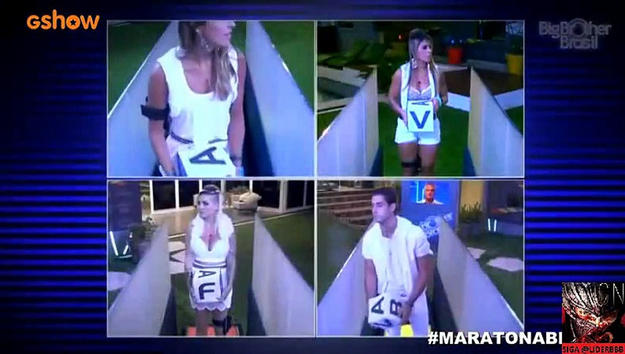 BBB14 - Alisson e Amanda e Vagner - MaratonaBBB #AquecimentoBBB