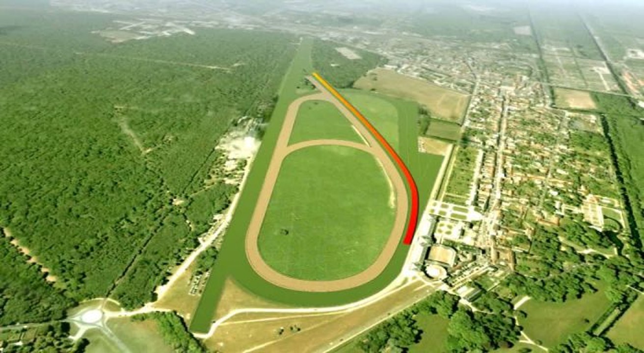 HIPPISME - JOCKEY CLUB : Le parcours en 3D
