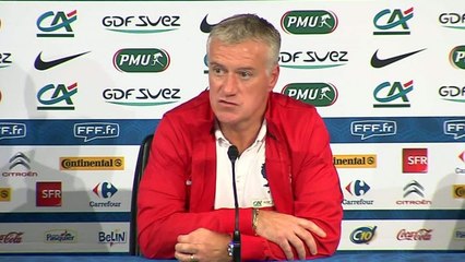 Download Video: FOOT - CM - BLEUS - Deschamps : «Aucun risque avec Ribéry»