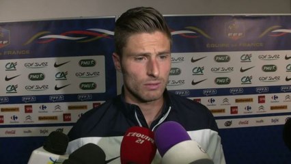 FOOT - BLEUS - Giroud : «Mettre en avant le collectif»