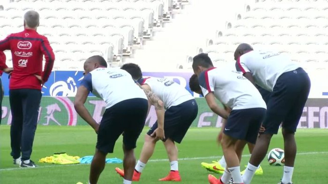 FOOT - CM - Bleus : Répétition générale