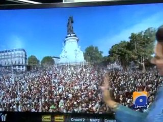 Geo News Headlines 13 January 2015, Millions rally for unity in France