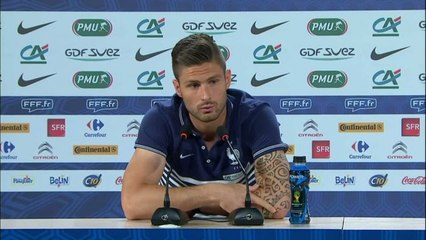 FOOT - BLEUS - Giroud : «Ce serait une forme de déception»