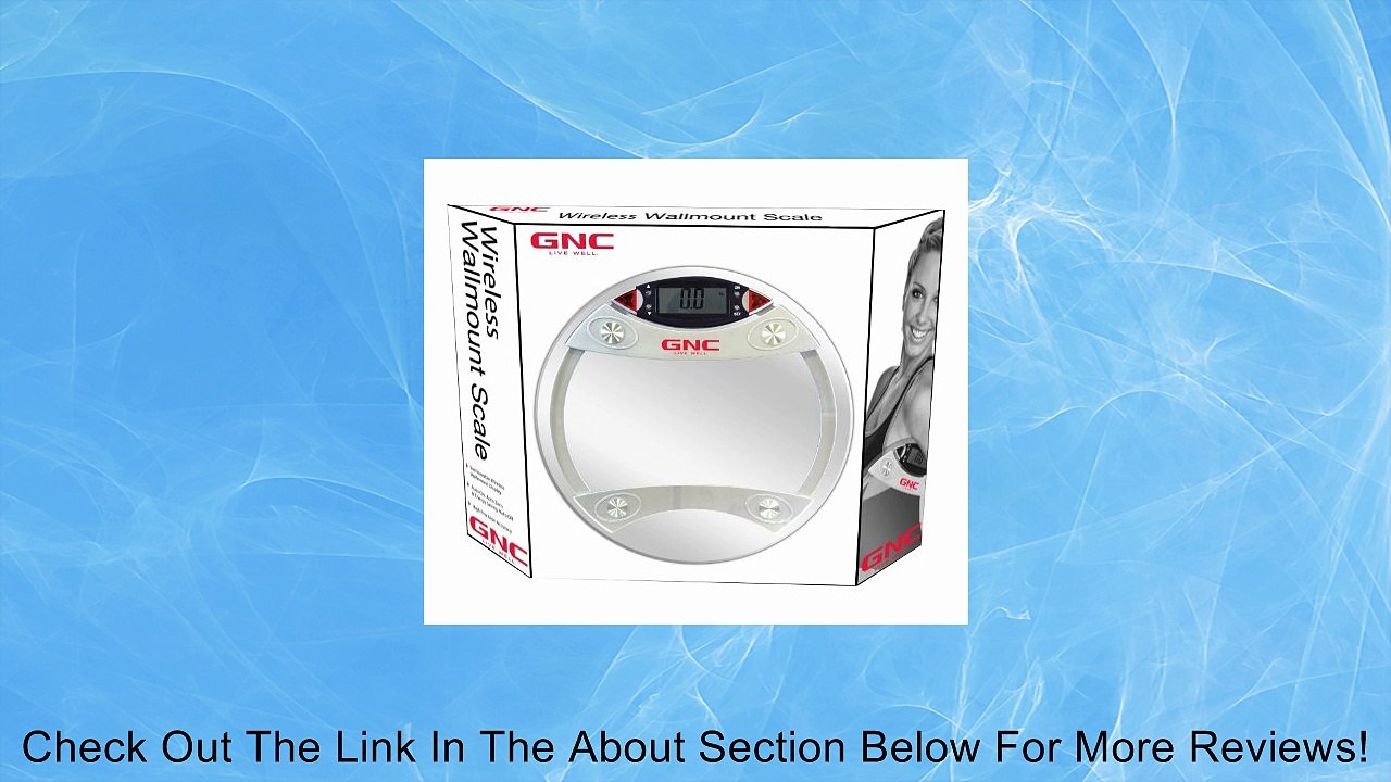 GNC GS-7006 AMX Digital Glass Wireless Display Scale Review
