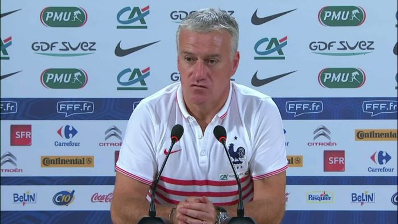 FOOT - CM - BLEUS - Deschamps : «Un groupe capable d'évoluer à haute intensité»