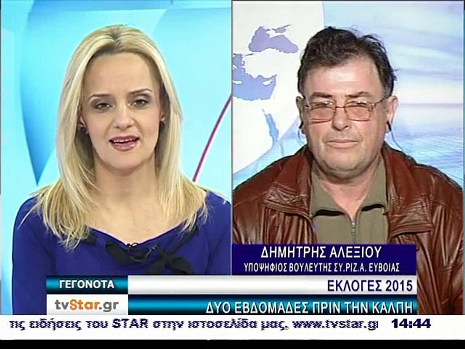 Αλεξίου Δημήτρης ΣΥΡΙΖΑ Εύβοιας